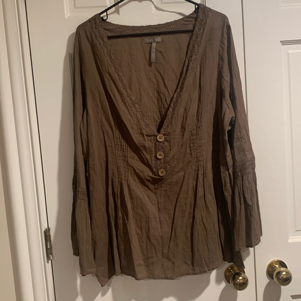🤎100% Cotton Long Sleeve Top🤎